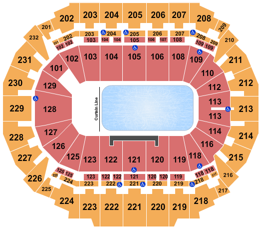 Chi Omaha Seating Chart With Rows And Seat Numbers