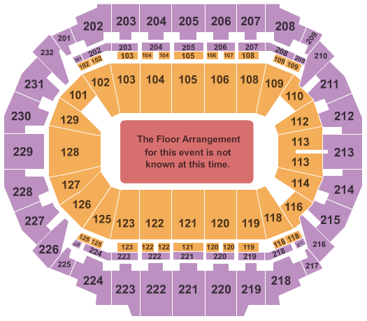 CHI Health Center Disney On Ice Seating Chart